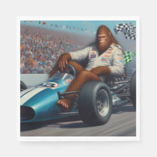 Bigfoot Racecar Serviette