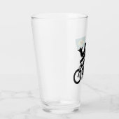 Bigfoot Radfahren Delaware-Flagge Glas (Rechts)