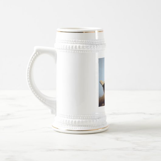 Bigfoot Reading Bierglas (Links)