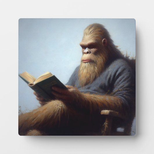 Bigfoot Reading Fotoplatte (Vorderseite)