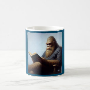 Bigfoot Reading Kaffeetasse