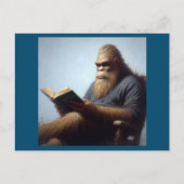 Bigfoot Reading Postkarte (Vorderseite)