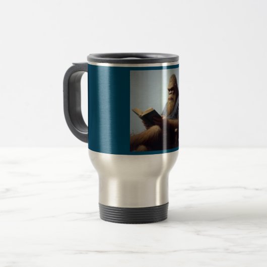 Bigfoot Reading Reisebecher (Vorderseite Links)