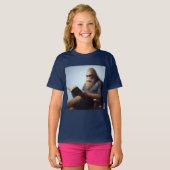 Bigfoot Reading T-Shirt (Vorne ganz)