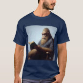 Bigfoot Reading T-Shirt (Vorderseite)
