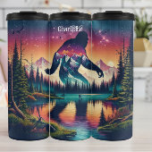 Bigfoot: Reflektion der Wälder, Sternenspitzen Thermosbecher