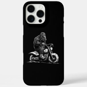 Bigfoot Reiten Ein Motorrad fahren Funny Sasquatch iPhone 16 Pro Max Hülle