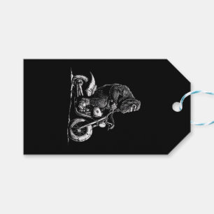 Bigfoot Reiten Ein Motorrad fahren Funny Sasquatch Geschenkanhänger