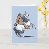 Bigfoot Reiten Karte (Gelbe Blume)
