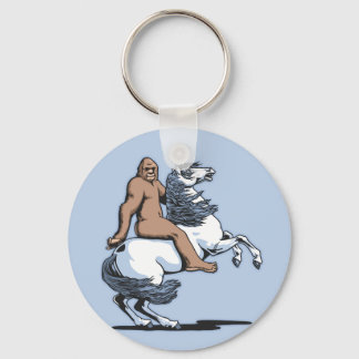 Bigfoot Reiten Schlüsselanhänger