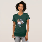 Bigfoot Reiten T-Shirt (Vorne ganz)
