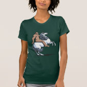 Bigfoot Reiten T-Shirt (Vorderseite)