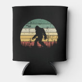 Bigfoot Retro Sunset-Geschenk Dosenkühler (Vorderseite)