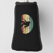 Bigfoot Retro Sunset-Geschenk Golf Headcover (Rotieren 90)