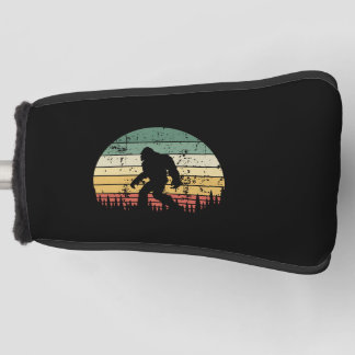 Bigfoot Retro Sunset-Geschenk Golf Headcover