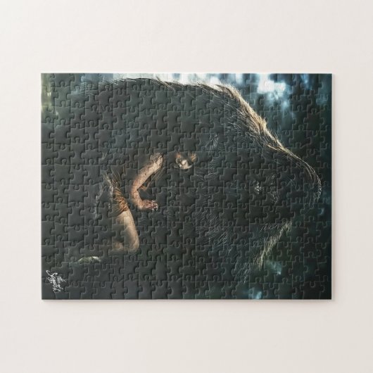 Bigfoot Rettung Kind: Jigsaw Puzzle (Horizontal)