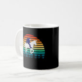 Bigfoot Riding Unicorn Kaffeetasse (Vorderseite Links)