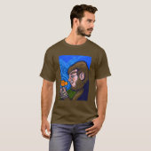 Bigfoot riecht nach einer Blume T-Shirt (Vorne ganz)
