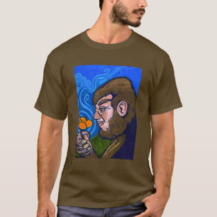 Bigfoot riecht nach einer Blume T-Shirt