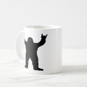 Bigfoot Rock On Kaffeetasse (Vorderseite Links)