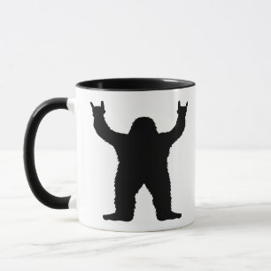 Bigfoot Rock On Tasse