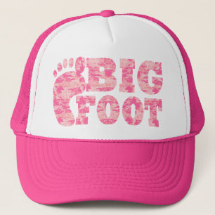 Bigfoot-Rosatarnung Truckerkappe