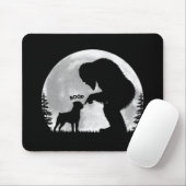 Bigfoot Rottweiler Boop Mousepad (Mit Mouse)