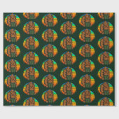 Bigfoot Rucksack Wandern Abenteuer Funny Geschenkpapier (Flach)