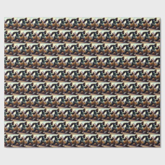 Bigfoot Running Geschenkpapier (Flach)