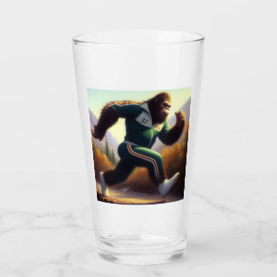 Bigfoot Running Glas