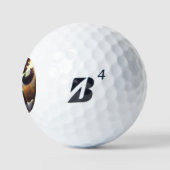 Bigfoot Running Golfball (Logo)