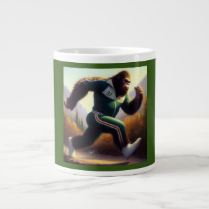 Bigfoot Running Jumbo-Tasse