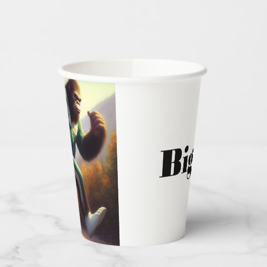 Bigfoot Running Pappbecher (Links)