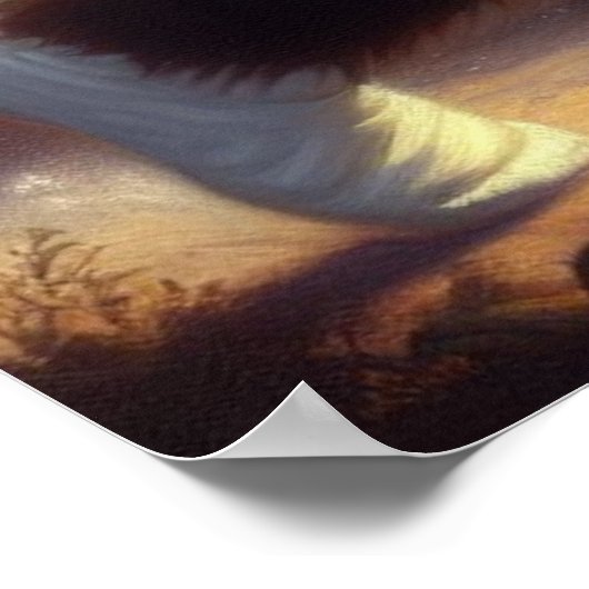 Bigfoot Running Poster (Ecke)