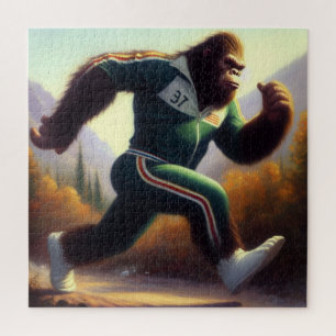 Bigfoot Running Puzzle