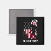 Bigfoot sagt Biden Stinks Magnet (Vorderseite/Rückseite)