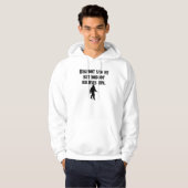 Bigfoot sah mich hoodie (Vorne ganz)