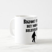 Bigfoot sah mich kaffeetasse (Vorderseite Links)