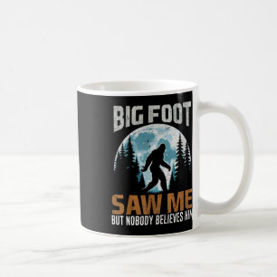 Bigfoot sah mich Sasquatch Geschenke für den Vater Kaffeetasse