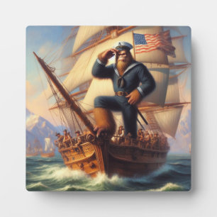 Bigfoot Sailor Fotoplatte