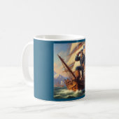 Bigfoot Sailor Kaffeetasse (Vorderseite Links)