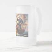 Bigfoot Sailor Mattglas Bierglas (VorderseiteRechts)