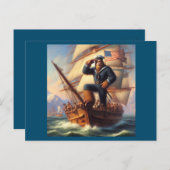 Bigfoot Sailor Postkarte (Vorne/Hinten)