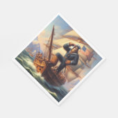 Bigfoot Sailor Serviette (Ecke)