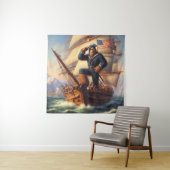 Bigfoot Sailor Wandteppich (Beispiel)