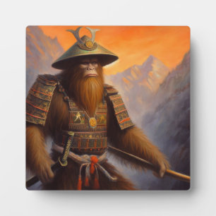 Bigfoot Samurai Fotoplatte