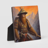 Bigfoot Samurai Fotoplatte (Vorderseite)