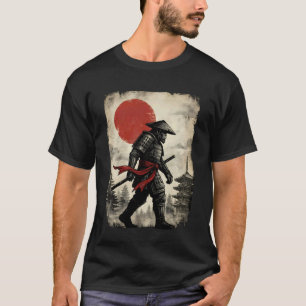 Bigfoot-Samurai-Krieger Sasquatch Japan Ukiyo-e T-Shirt