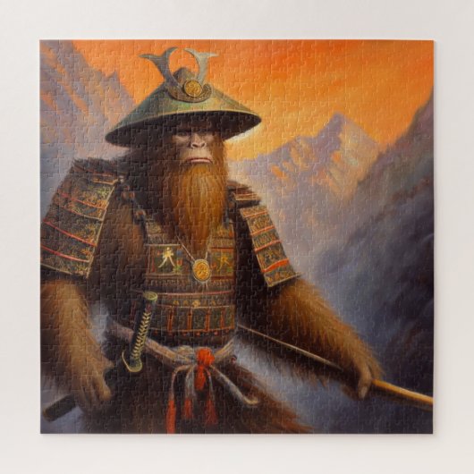 Bigfoot Samurai Puzzle (Vertikal)