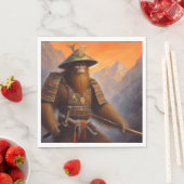 Bigfoot Samurai Serviette (Beispiel)